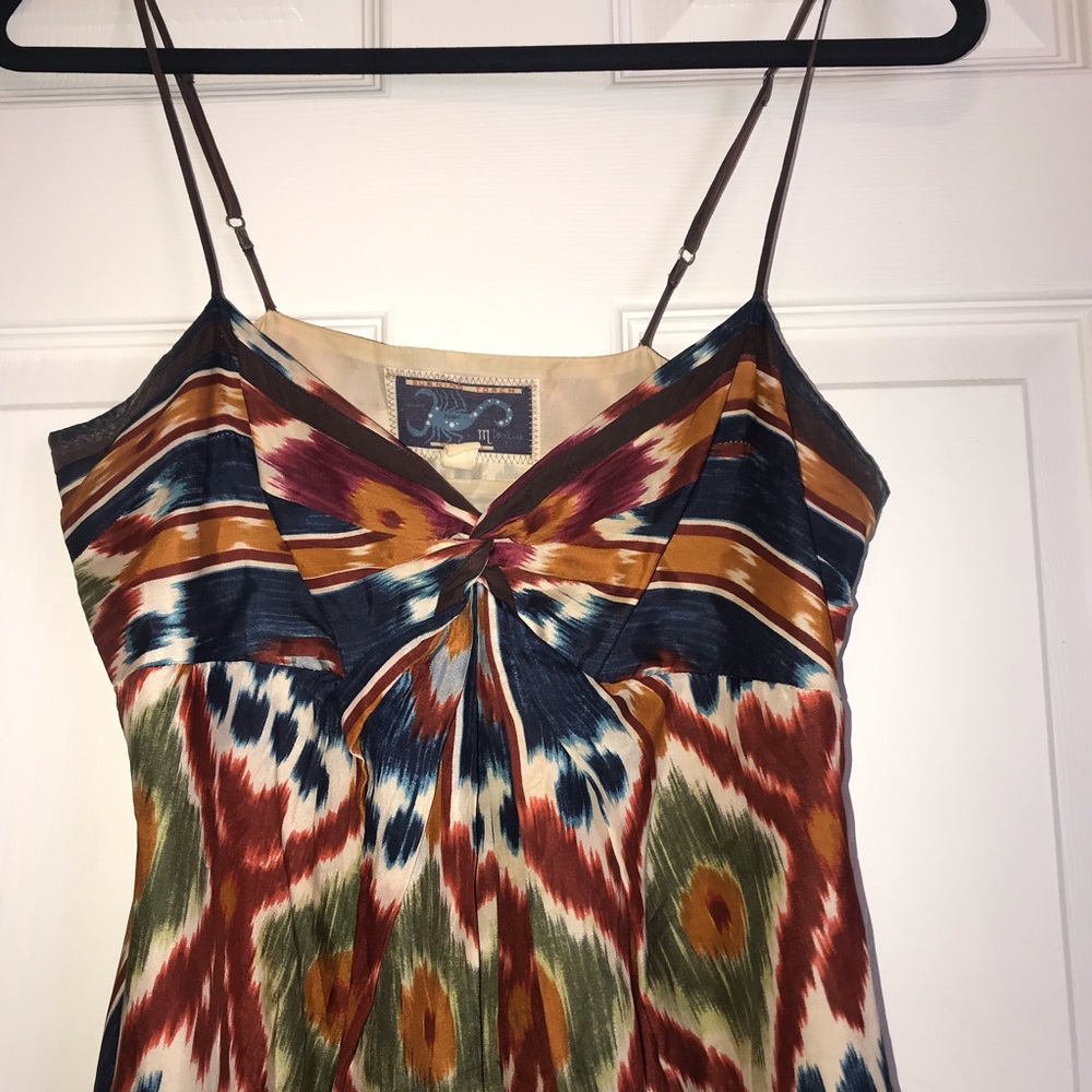 Anthropologie Burning Torch Multicolor Dress - Picture 2 of 8